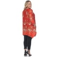 thumbnail image 6 of White Mark Women's Plus Size Paisley Tunic Top with Pockets, 6 of 8
