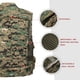 thumbnail image 4 of Chaleco de fotografía de pesca Chaquetas de malla con múltiples bolsillos de verano de secado rápido, 4 of 8