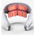 thumbnail image 4 of Masajeador de cuello portátil Alivio del dolor Masajeador cervical Pulso inalámbrico inteligente para aliviar el dolor de cuello Relajarse, 6 modos de masaje, función de calefacción, 4 of 5