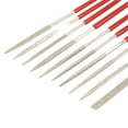 thumbnail image 3 of Unique Bargains 10Pcs 2mm x 100mm Diamond Needle File Set for Metal Glass Stone, 3 of 3