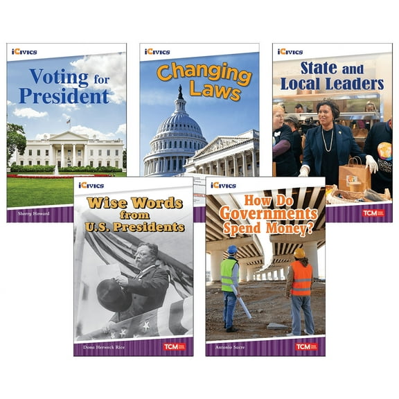 iCivics Grade 4: Leadership & Responsibility 5-Book Set