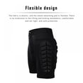 thumbnail image 3 of 3D Padded Protective Shorts Hip Butt EVA Pad Short Pants Heavy Duty Gear Guard, 3 of 8
