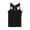 Black, variant on Toddler Kids Girls Dance Tank Top Racerback Crop Tank Top Soild Back Butterfly Sleeveless Sports Dance Top Ballet Gymnastics Dancewear