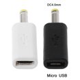 thumbnail image 4 of Micro USB Female To for 4.0x1.7mm Male Plug Converter Adapter Charge For for and more, 4 of 8