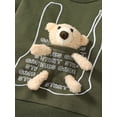 thumbnail image 5 of Baby Bear Doll Decor Letter Graphic Pullover, 5 of 5