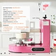 thumbnail image 4 of KFFKFF 6-14" Cake Cream Spreading Coating Smearing Machine Cake Decorating Machines Baking Tools 304 Stainless Steel, 4 of 9