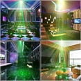 thumbnail image 2 of Party Light DJ Disco Lights TONGK Stage Lighting Projector Sound Activated Flash Strobe Light with Remote Control for Parties Home Show Bar Club Birthday KTV DJ Pub Karaoke Christmas Holiday, 2 of 9