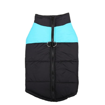 Padded Dog Coat Holiday Clearance Padded Cold Winter Warm Vest Jacket Pet Clothes For Medium/Large Dogs ()