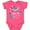 Vintage Hot Pink, variant on Inktastic I Love My Gigi Pink and Blue Fox with Hearts Boys or Girls Baby Bodysuit