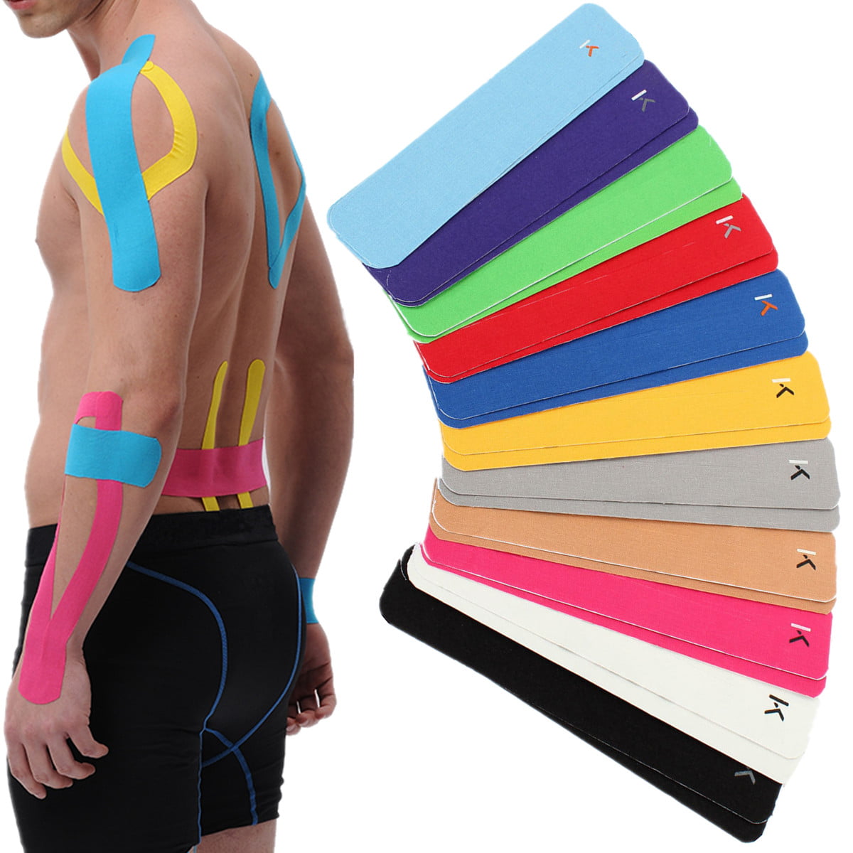 Sports Kinesiology Tape Elastic Physio Muscle Tape PRO Pain Relief Support 