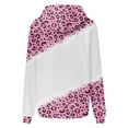 thumbnail image 7 of Fayshow0 Plus Size Clearance Breast Cancer Awareness Accessories T Shirts Hoodies for Women Trendy Loose Sweatshirts Long Sleeve Cute Print Patchwork Hooded Pullover Fall Clothes with Pocket, 7 of 7
