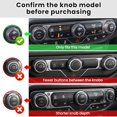 thumbnail image 2 of Set de Cubiertas de Botones y Perillas DIAMOOKY para Jeep Wrangler JL JLU, 2 of 7