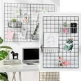 4PCS Shelf for Design Metal Wall Grille, Shelf Design Grid Photo Wall