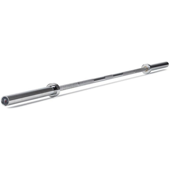 Titan Fitness Performance Series Power Barbell, 20 KG 29 MM Medium Knurling Olympic Powerlifting Bar, Rated 1,500 LB, Home Gym Strength Training Bar For Slow Squat, Bench, and Deadlift Movements