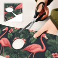thumbnail image 6 of Yayeee Faucet Mat for Kitchen Sink 14.7" Diatomite Long Splash Guard Pad, Red Flamingo Pattern, 6 of 7