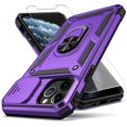 thumbnail image 1 of Funda para iPhone 11 Pro Max YZOK a prueba de golpes morada, 1 of 6
