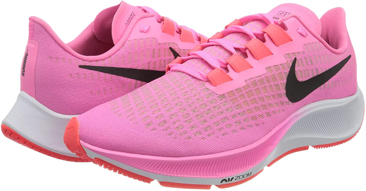cicatriz Contador escolta Nike Women's Air Zoom Pegasus 37 Running Shoe, Pink Glow, 7 B(M) US -  Walmart.com