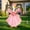 Pink, variant on ChicYu Goose Outfit with Butterfly , 23 Inch Porch Goose Costume, Blue Fairy Style Dress with , Disfraz de Hada para Ganso de Porche de 23 Pulgadas