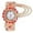 Pink-As shows, variant on All-Match Ladies Temperament Quartz Watch, Fashion Chain Alloy Bracelet Watch for Women, Round Dial, Stainless Steel Buckle, Elegant Gift for Kitchen & Dining Events