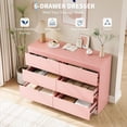 thumbnail image 3 of Ourlova 6 Drawer Dresser Simply Modern Chest of Drawers, 3 of 6