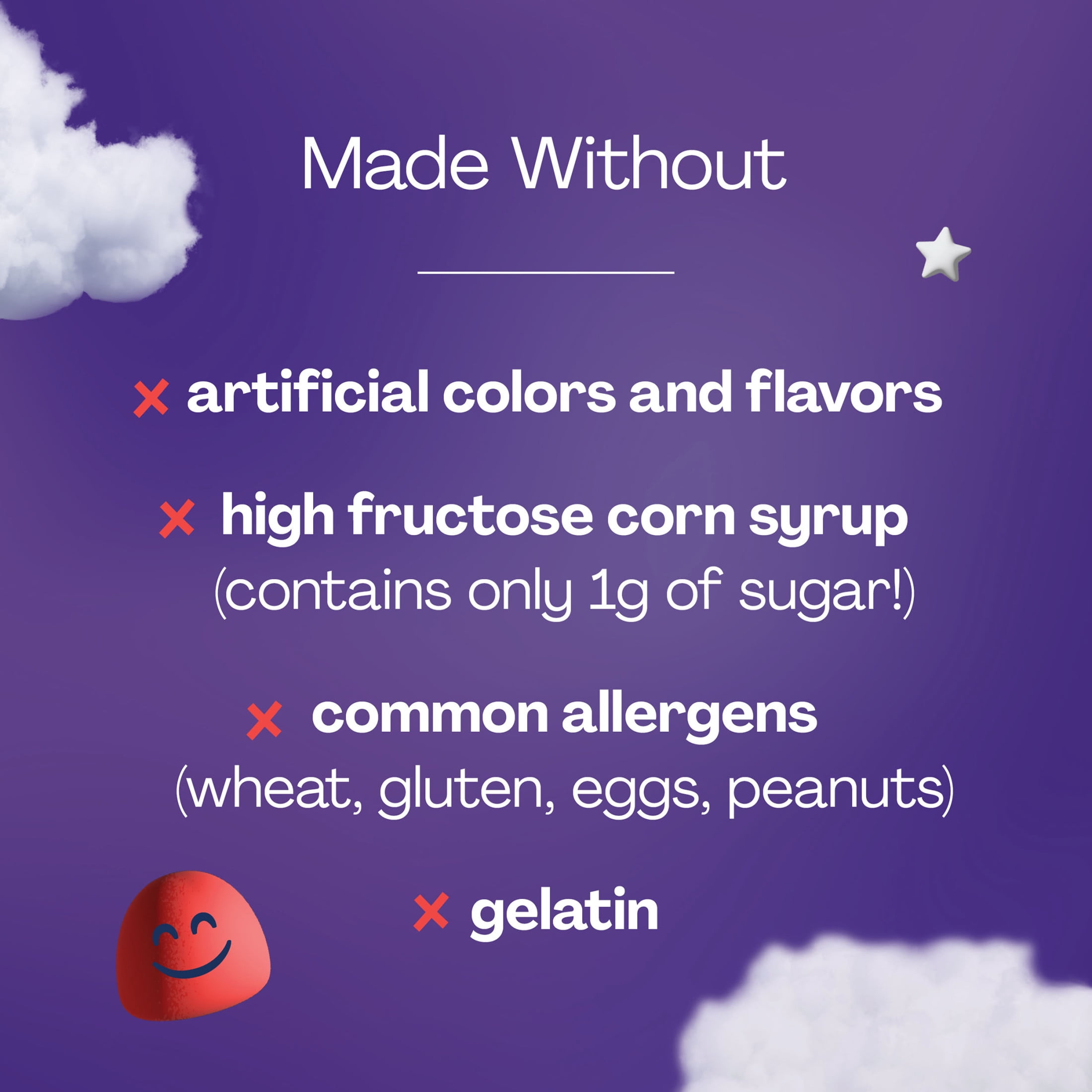 Hello Bello Kids Sleep Well, Strawberry Gummies with Melatonin for Sleep Support, 60ct