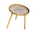 thumbnail image 1 of Elodie Table d'Appoint Table Basse Table d'Accent Rétro pour Salon Jardin Porche F, 1 of 8