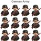 thumbnail image 4 of Set de construcción DrabEx, figuras de acción para hombres del ejército militar de la Segunda Guerra Mundial, 4 of 8