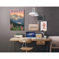 thumbnail image 2 of Banff, Alberta, Canada, Bear and Spring Flowers (with border), Canvas Art, Gallery Quality Decor, Hang Ready, 2 of 5