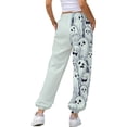 thumbnail image 4 of XINPING Halloween Sweatpants Women 2026 Loose Fit High Waisted Baggy Joggers Pants Casual Fall Novelty Lounge Bottoms Pockets Cute Y2K Joggers with Pockets Party Daily Wear, 4 of 7