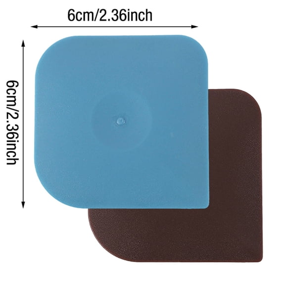 Pan Scrapers Dish Scraper Polycarbonate Plastic Pot Cleaner Grease Kitchen Tool