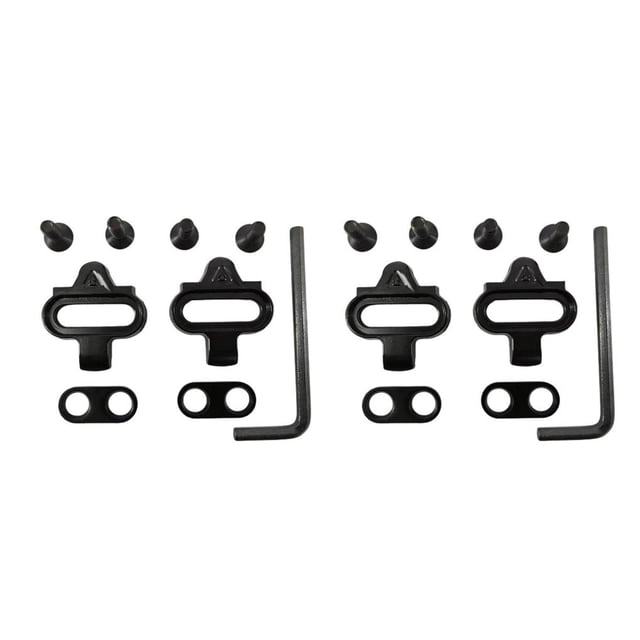 Eigraketly 1 par de tacos de Pedal de bicicleta de montaña con llave de repuesto para bicicletas, placas de bloqueo antideslizantes, accesorios para Tipo 1 2piezas Eigraketly CBP445031