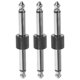 thumbnail image 2 of Conector de pedal de guitarra de 3 piezas de 6,35 mm, conector de pedal de guitarra, acoplamiento de pedal recto, 2 of 7