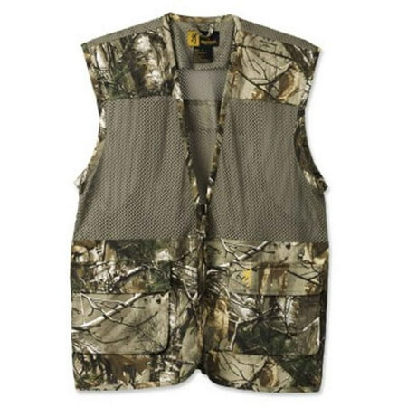 Browning Mesh Vest - browning 30510324-xl men's realtree xtra dove vest solid/mesh - size x-large