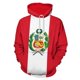 thumbnail image 3 of Sudadera con capucha deportiva con la bandera de la nación de Haití para hombre y mujer, sudadera holgada informal con estampado 3D de moda para primavera y otoño e invierno, 3 of 5