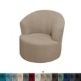 thumbnail image 1 of Housse de Fauteuil Pivotant, Housse Extensible pour Fauteuil, Housses de Fauteuil Rond, Housse de Fauteuil Club, Housse de Canapé, Housse de Fauteuil pour Sofa Inclinable, Housse Moderne pour Fauteuil Pivotant, Housse pour Fauteuils Tonneau, 1 of 8