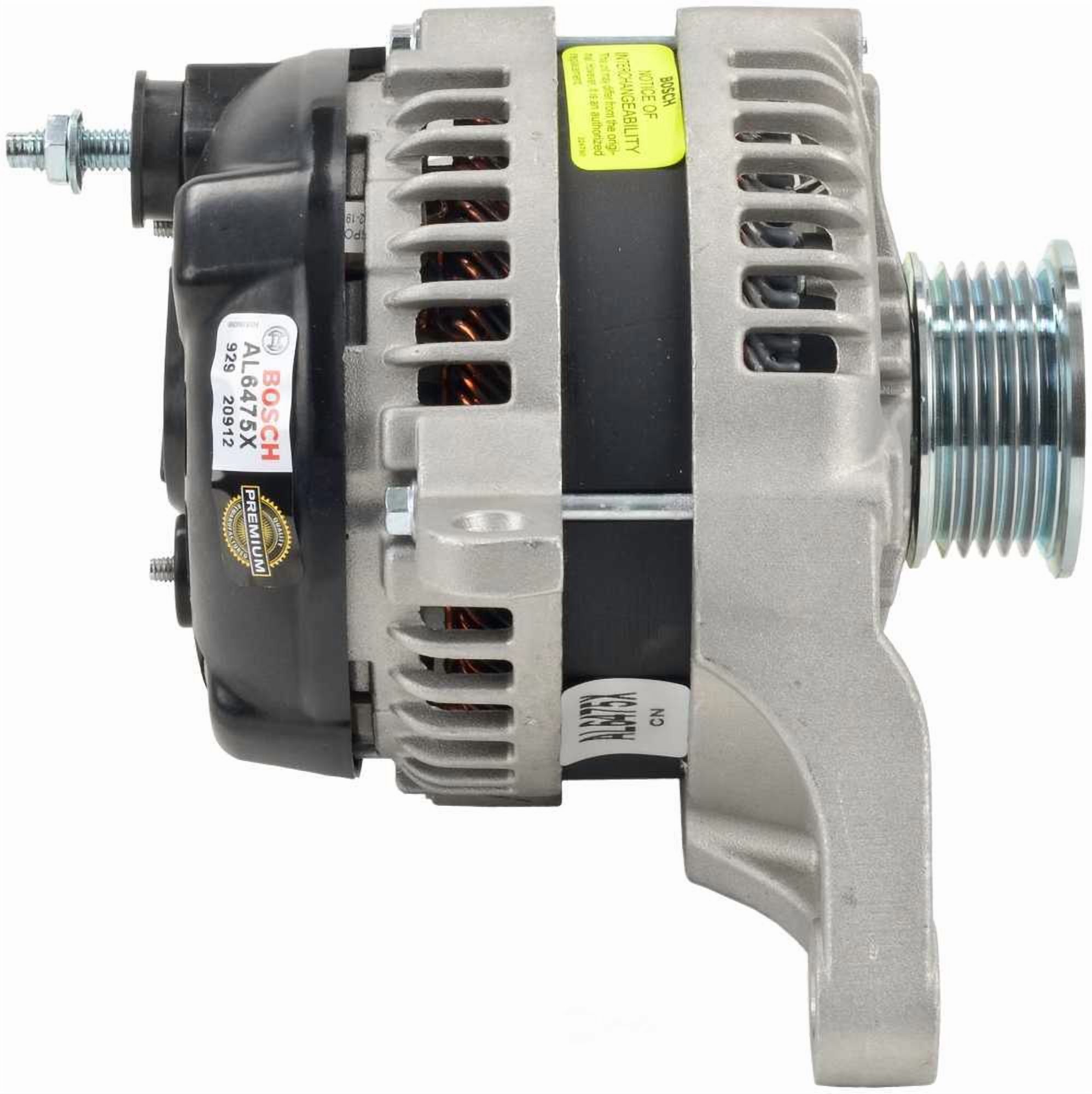 Bosch AL6475X Alternator Fits select: 2007-2010 JEEP GRAND CHEROKEE, 2007-2010 JEEP COMMANDER