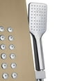 thumbnail image 2 of Zimtown 60" Rainfall Waterfall Shower Panel with Rainfall Shower Head,Stainless Steel Wall Mount Massage Bathroom Shower Panel Tower System, 2 of 7