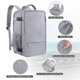thumbnail image 4 of Mochila de viaje Sinaly 40L impermeable para ordenador portátil de 17 pulgadas para mujeres y hombres, 4 of 9
