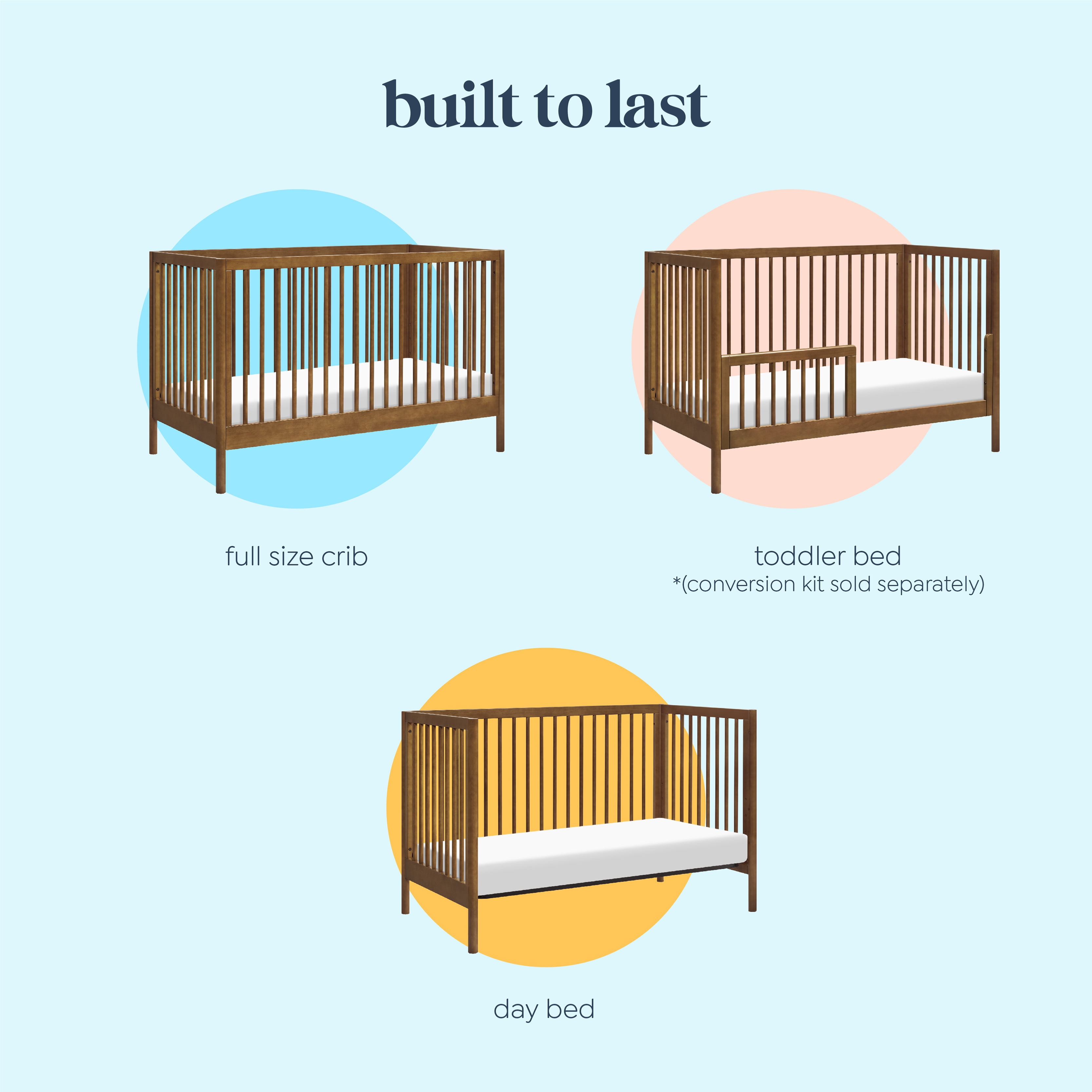 Davinci Birdie 3-in-1 Convertible Crib