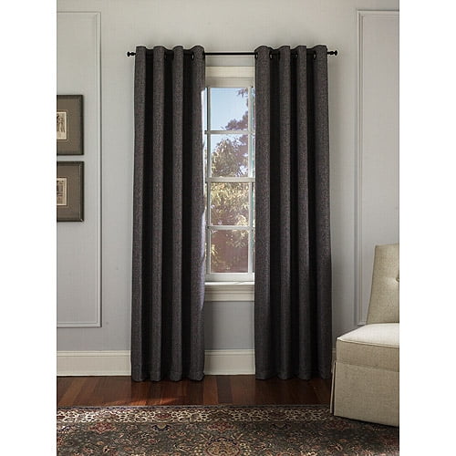 Hugo Tweed Grommet Panel Dark Grey Hugo Tweed Grommet Panel Dark Grey