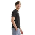 thumbnail image 2 of Hanes Sport Men's Performance T-Shirt Black Heather L, 2 of 4