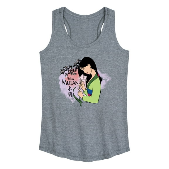 Disney Mulan - Flowers in Bloom - Women's Racerback Tank Top