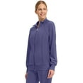 thumbnail image 5 of Infinity Cherokee Zip Front Scrub Jackets for Women, 4-Way Stretch Fabric, 2391A, 5 of 9