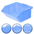 thumbnail image 2 of 6pcs Plastic Nesting Shelf Bin Boxes Nesting Shelf Storage Boxes Hardwares Boxes, 2 of 5