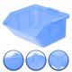 thumbnail image 5 of ColoMX 6 piezas de plástico contenedores de almacenamiento de estantes de anidación cajas de almacenamiento suministros para el hogar, 5 of 8