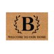 thumbnail image 1 of Alfombra decorativa de otoño Dainzusyful, divertida alfombra de bienvenida para entrada, porche, 60 x 40 cm, antidesgaste, para interior y exterior, para patio, granja, decoración del hogar, 26 letras, 1 of 4
