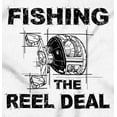 thumbnail image 2 of Fishing Reels Funny Fisher Pun Joke Zip Hoodie Sweatshirt Men Brisco Brands L, 2 of 6