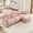 Green, variant on Chenille Loveseat Cloud Sectional Couches,Tufted Cushion Backrest Design,Armrests High Quality Wooden Base,Pink