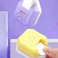 thumbnail image 2 of KW-trio 3-in-1 Corner Trimmer Puncher Cutter para bolsa de laminación de papel fotográfico de tarjet Abanopi  Morado, 2 of 7