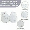 thumbnail image 2 of TELOLY 6 Pairs Baby Mittens,Cotton Mittens for Newborn Baby Girls,Baby Mittens 0-6 Months,Style4, 2 of 6